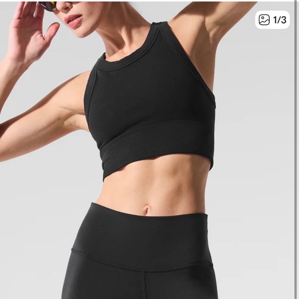 Alo Seamless Delight high neck bra